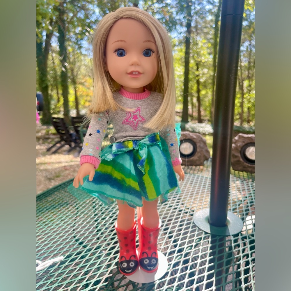 American Girl Wellie Wishers Camille Doll